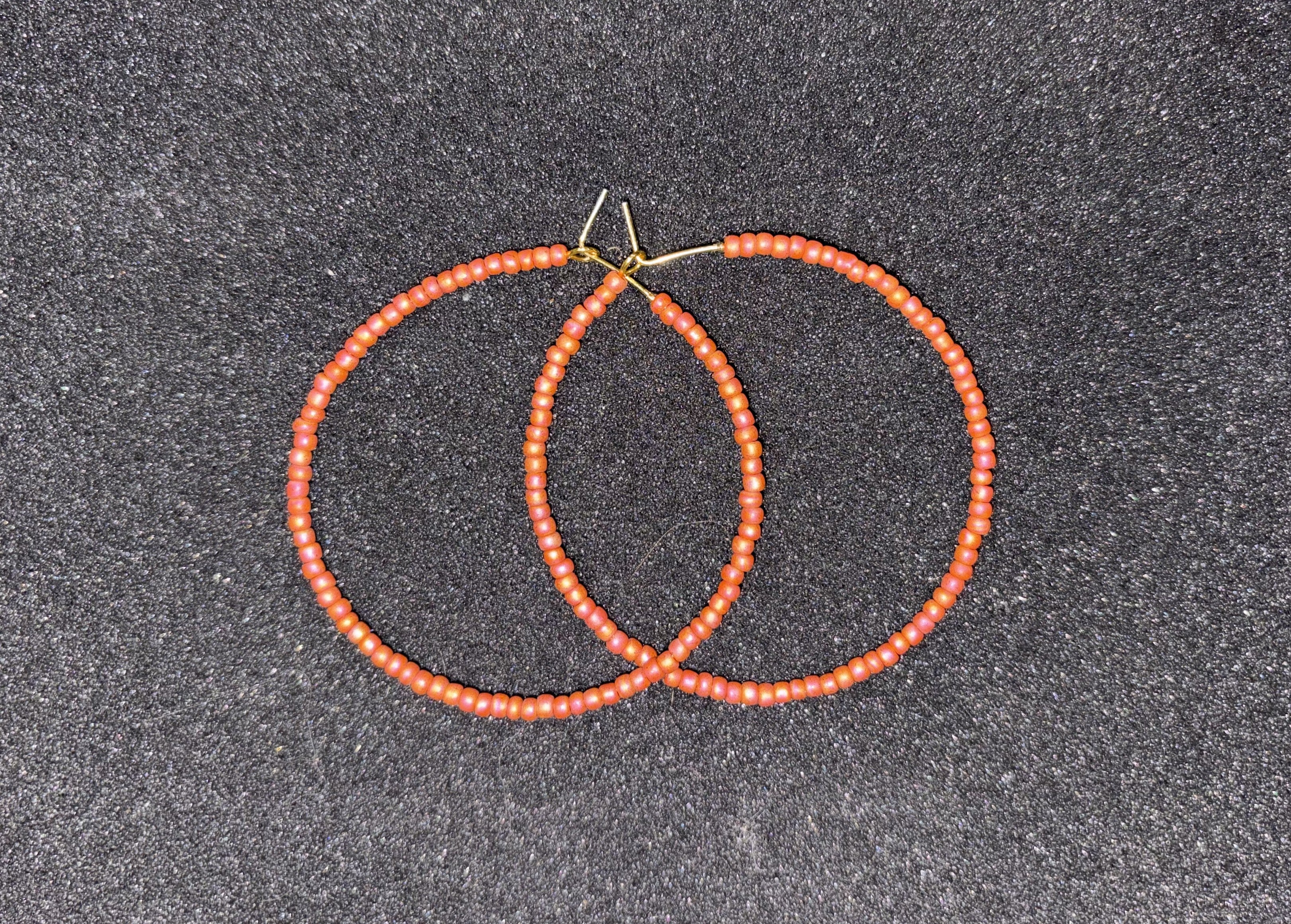 Orange Sherbet Earrings – Sweet Autumn Spirit